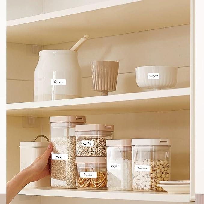 1000 Blank Removable Labels, Blank Removable Freezer Labels Water Oil Resistant - Image 5