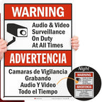 SmartSign 24 x 18 inch “Warning - Image 2