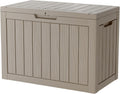 Yardgrace 45 Gallon Outdoor Storage Box Waterproof, Resin Deck Boxes