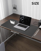 Leather Desk Pad Protector, Large Mouse Pad and Non-Slip Desk Cover, Waterproof - Image 5