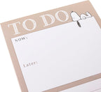Snoopy To-Do List Notepad by Gaphique, 150 Tear-Away Sheets, Task Planner - Image 2