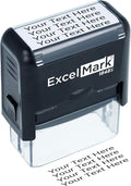 ExcelMark Custom Rubber Stamp – Clean & Easy Stamping – Personalized by ExcelMark