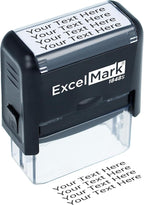 ExcelMark Custom Rubber Stamp – Clean & Easy Stamping – Personalized by ExcelMark