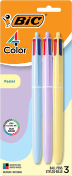 BIC 4 Color Pastel Ballpoint Pen by BIC