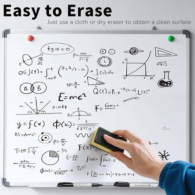Birebebys 108 Count Dry Erase Markers Bulk, Fine Tip Whiteboard Markers - Image 4