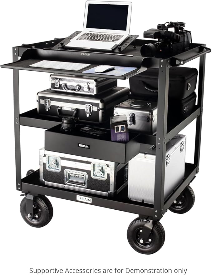 PROAIM Bowado 36" Video Camera Production Cart - Image 8