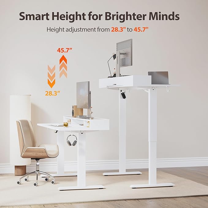 Agilestic Glass Standing Desk - Image 8