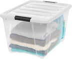 IRIS USA 6-Pack 54 Quart Stackable Storage Bins - Image 4