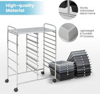 GLACER 15 Drawers Rolling Cart, Storage Cart - Image 6