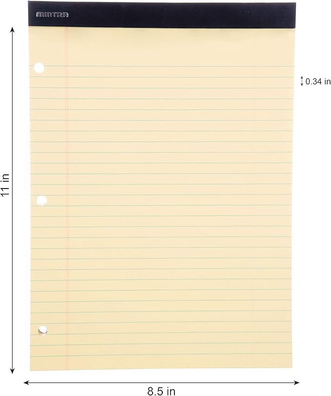 Mintra Office Legal Pads, 8.5in x 11in) - Image 2