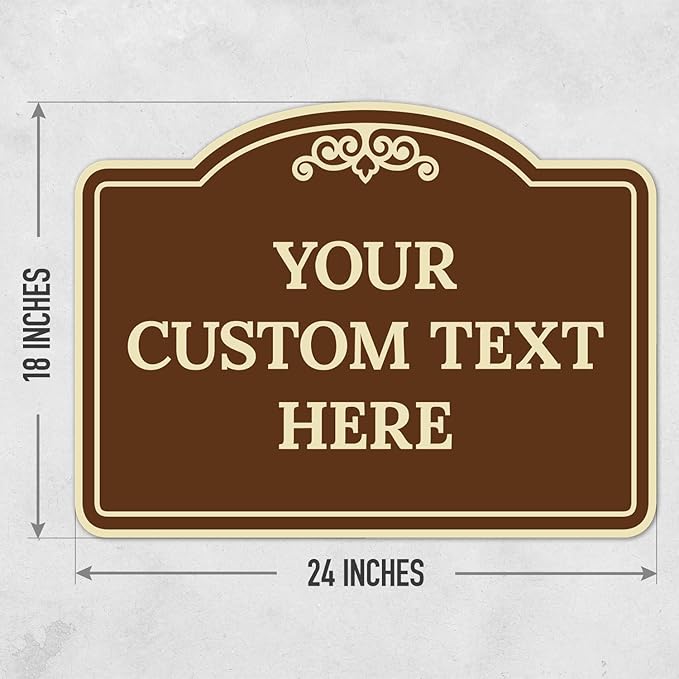 Custom Decorative Sign, Personalized Metal Sign - Image 3