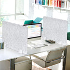 AMUSIGHT 2 Pack Acoustic Desk Dividers - Image 5