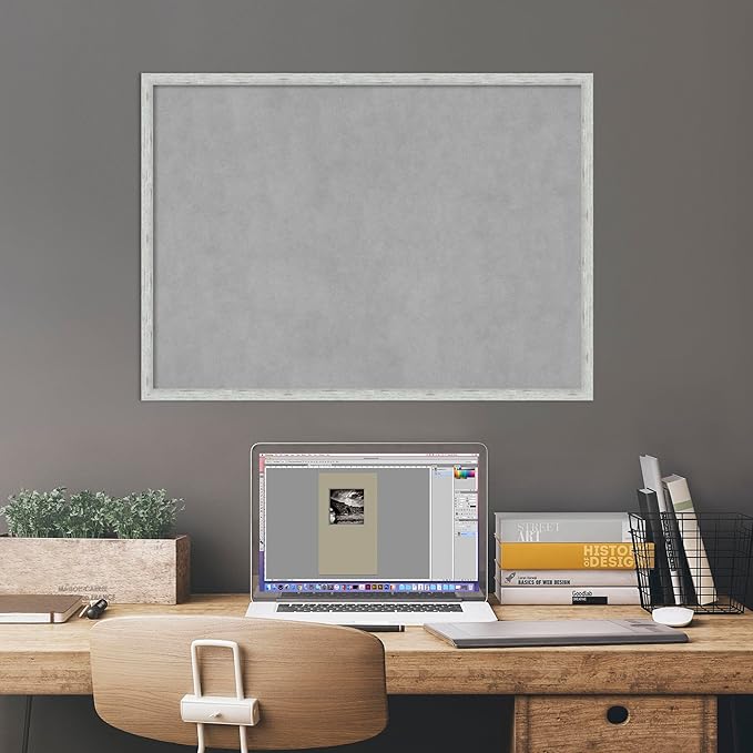 Amanti Art Silver Framed Magnetic Board 21x29 Medium Vision Board - Image 6