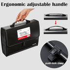 25 Pockets Letter Size/A4 Accordion File Organizer - Image 6