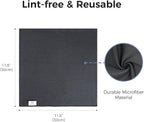 loukin 2 Pack Whiteboard Cleaning Cloth, Dry Erase Cleaning Cloth - Image 2