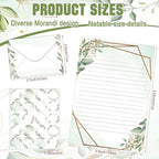 TaoBary 160 Pcs Stationery Paper Set 50 Double Sided Stationery Papers - Image 5