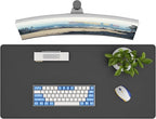 DAWNTREES Desk Mat Protector, PU Leather Desk Pad, Non Slip, Large Mouse Pad by PremiumDeskPadatDawnTrees
