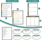 Magnetic Dry Erase Monthly Calendar Set - Image 5