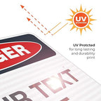 Custom Danger Sign, OSHA Sign, 24x30 Inches, 3M EGP Reflective .080 Aluminum - Image 7