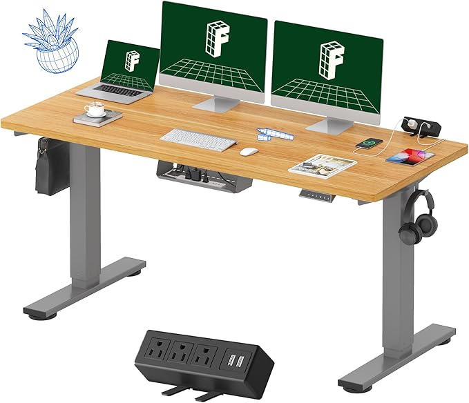 FLEXISPOT EN2 Whole-Piece Standing Desk by FlexiSpot