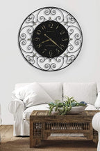 Hekman Furniture Joline Wall Clock – Elegant Oversized Decorative Analog Clock - Image 2