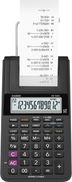 Casio HR-10RC Mini Desktop Printing Calculator | Portable | 12-Digit Display | - Image 2