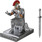 CYXStar Roman Praetorian Prefect Warrior Knight Pen Holder Desk Ornament Resin - Image 2