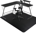 SALLOUS Chair Mat for Carpeted Floors, Vinyl Floor Mat by SALLOUS