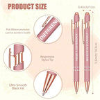Zonon 12 Pcs Inspirational Pens Bulk Funny Ballpoint Pen - Image 2