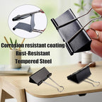 Extra Large Binder Clips 2.4 Inch, Large Binder Clips Big Paper Clips Clamps - Image 5
