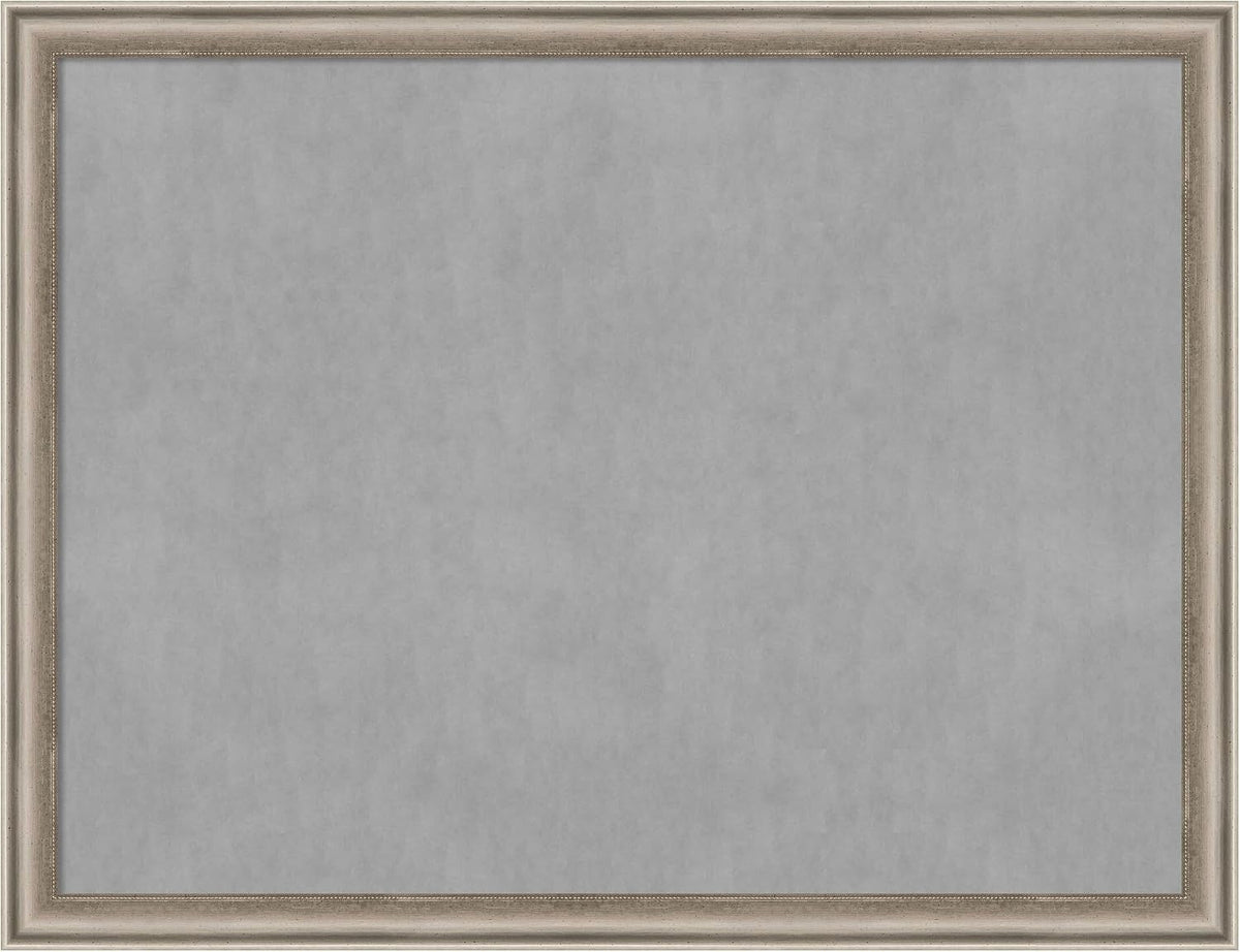 Amanti Art Silver Framed Magnetic Board 20x26 Medium Vision Board