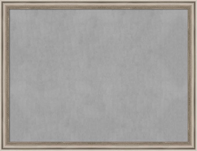 Amanti Art Silver Framed Magnetic Board 20x26 Medium Vision Board by AmantiArt