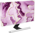 Baocicco Violet Gold Marble Waterproof Weatherproof and Dust-Proof TV Screen