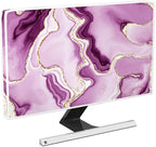 Baocicco Violet Gold Marble Waterproof Weatherproof and Dust-Proof TV Screen by Baocicco