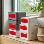 3×5 Inch Red Removable Thermal Labels, Waterproof Thermal Label, 240 Sheets per - Image 6