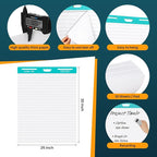 OLenyer Super Sticky Easel Pad, 25x 30IN, Large Self Stick Flip Chart Paper - Image 7