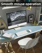 Leather Desk Pad Protector, Large Mat, Mouse Pad & Keyboard Cover - Image 4