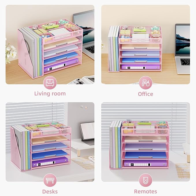 Marbrasse 5-Tier Desk Organizer - Image 7