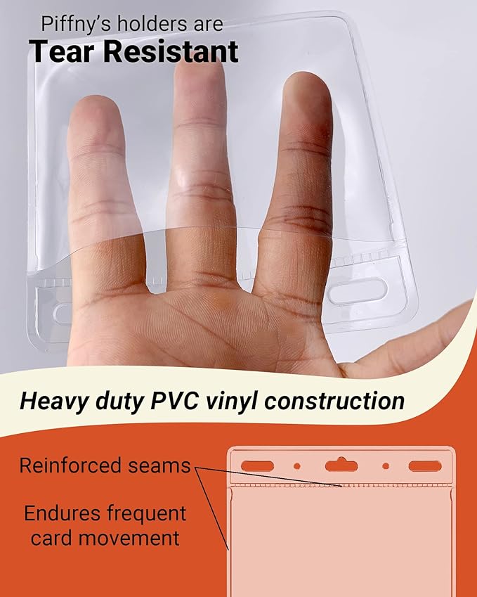 Clear ID Holder for Lanyard - Image 6