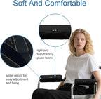 SPRING SEAON Wheelchair Armrest Covers 2 Pack Soft Memory Foam Wheelchair - Image 2