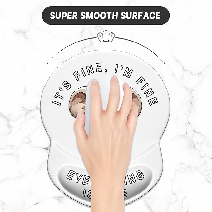 ITNRSIIET Ergonomic Mouse Pad - Image 4