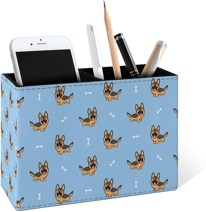 Famame Little German Shepherd Dog Pencil Holder by Famame