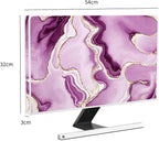 Baocicco Violet Gold Marble Waterproof Computer Monitor Dust Cover 22, 25 Inch - Image 5