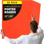 Hygloss Large Poster Board 22x28 by HyglossProductsInc