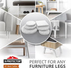 357 pcs White Felt Furniture Pads X-Protector! Huge Quantity of Furniture Pads - Image 2