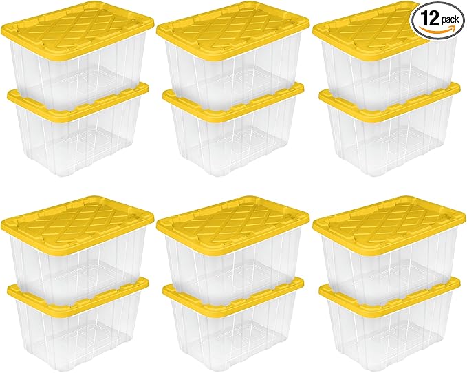 Sterilite 12 Pack Industrial Storage Box by Sterilite
