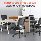 gtplayer ergonomic office chair with flip-up armrests executive on a desk or shelf