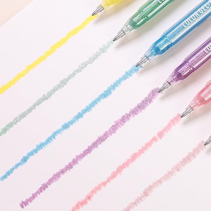 PHOSYNDYE 72 Color 1.0mm Big Hit Glitter Gel Pens - Image 6