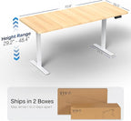 VIVO Electric 71 x 30 in Standing Desk, Memory Height Adjustment, 1B Series - Image 3