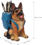 Photour Cute Dog Pen Holder for Desk, Pencil Holder, Creative Desktop Pen - Image 6